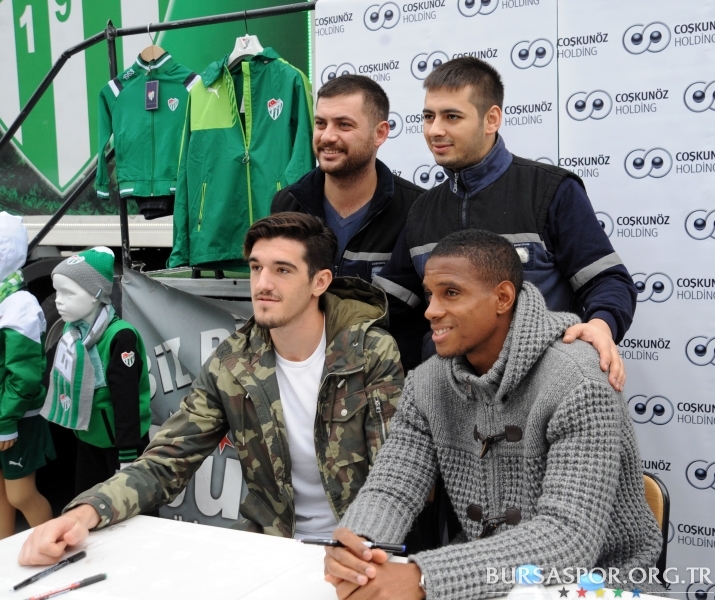 Faty ve Kubilay taraftarla buluştu…