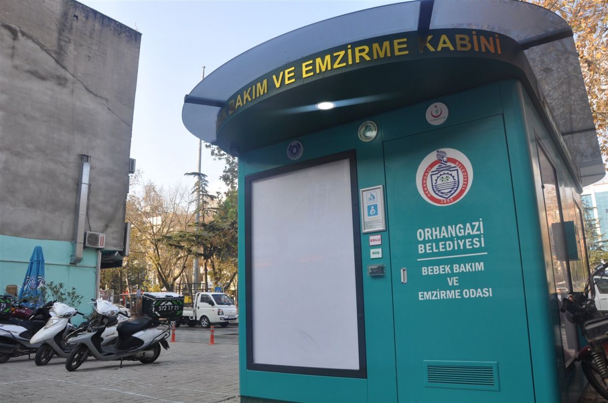 Kent merkezinde hijyenik kabin