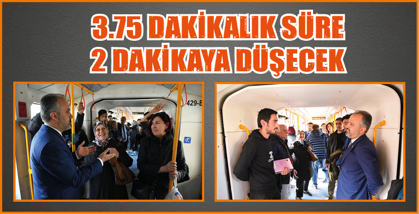 BAŞKAN AKTAŞ, METRODA VATANDAŞI DİNLEDİ