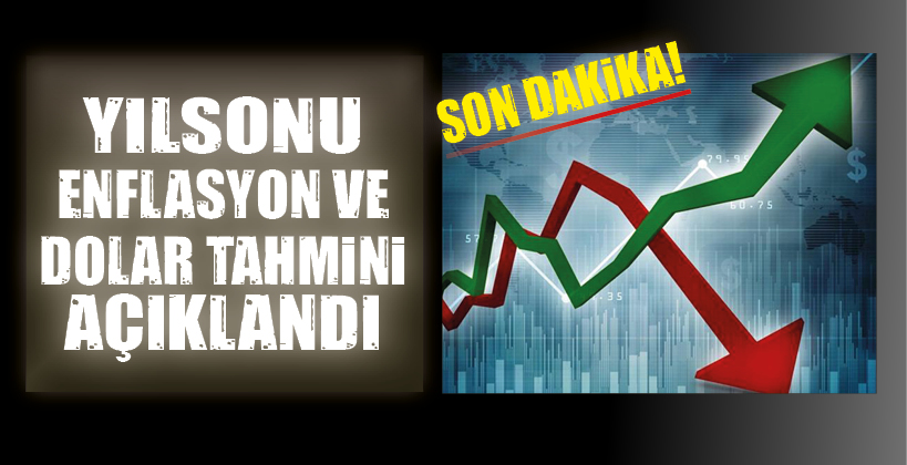 YILSONU ENFLASYON VE DOLAR TAHMİNİ AÇIKLANDI