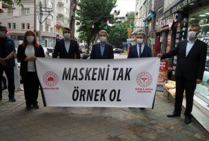 YILDIRIM’DA “SOSYAL MESAFE, MASKE VE HİJYEN” DENETİMİ
