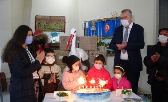 YAREN LEYLEK’İN 10’UNCU GELİŞİ KUTLANDI