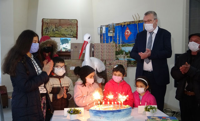 YAREN LEYLEK’İN 10’UNCU GELİŞİ KUTLANDI