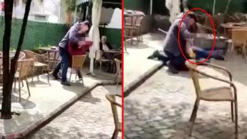 KARISINA MESAJ ATAN ADAMI DEFALARCA BIÇAKLADI