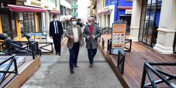 KAFELER SOKAĞI ESNAFININ YÜZÜ GÜLÜYOR