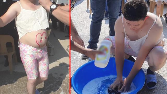 KADIN KIYAFETLERİ GİYDİRİP DANS ETTİRDİLER