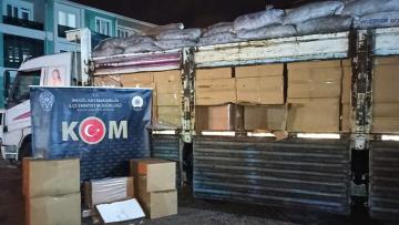 Bursa’da 4.5 milyon adet kaçak sigara ele geçirildi: Piyasa değeri 2 milyon 750 bin TL