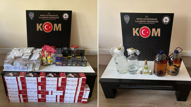 KAÇAK SİGARA VE SAHTE ALKOL OPERASYONU